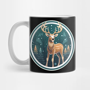 Deer in Ornament, Love Deers Mug